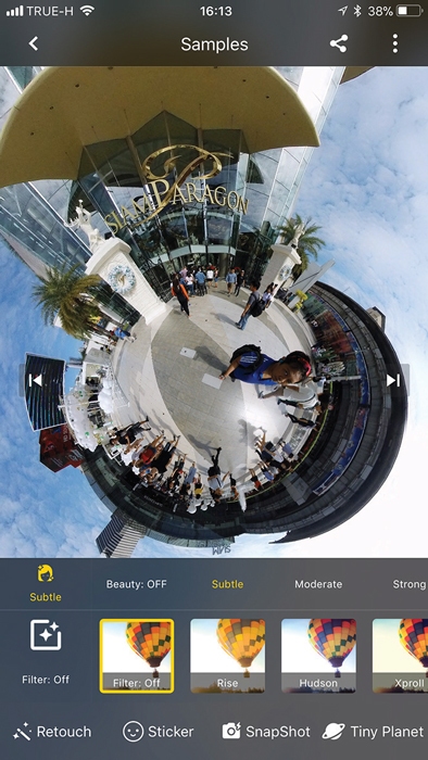 Insta360 One share