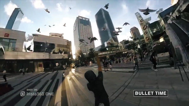 bullet time Insta360 One