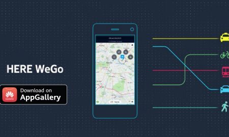 HERE WeGo on huawei appgallery